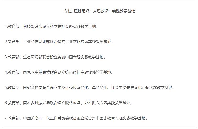 教育部全面推进大思政课建设工作方案解读，负责人答记者问