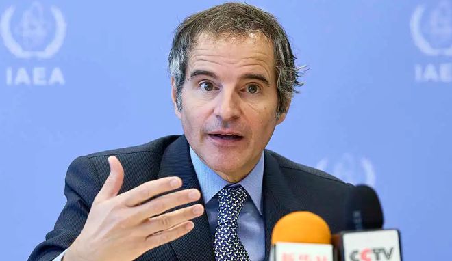 徐青森会见国际原子能机构总干事拉斐尔·马里亚诺·格罗西，深化合作，共谋全球核能发展