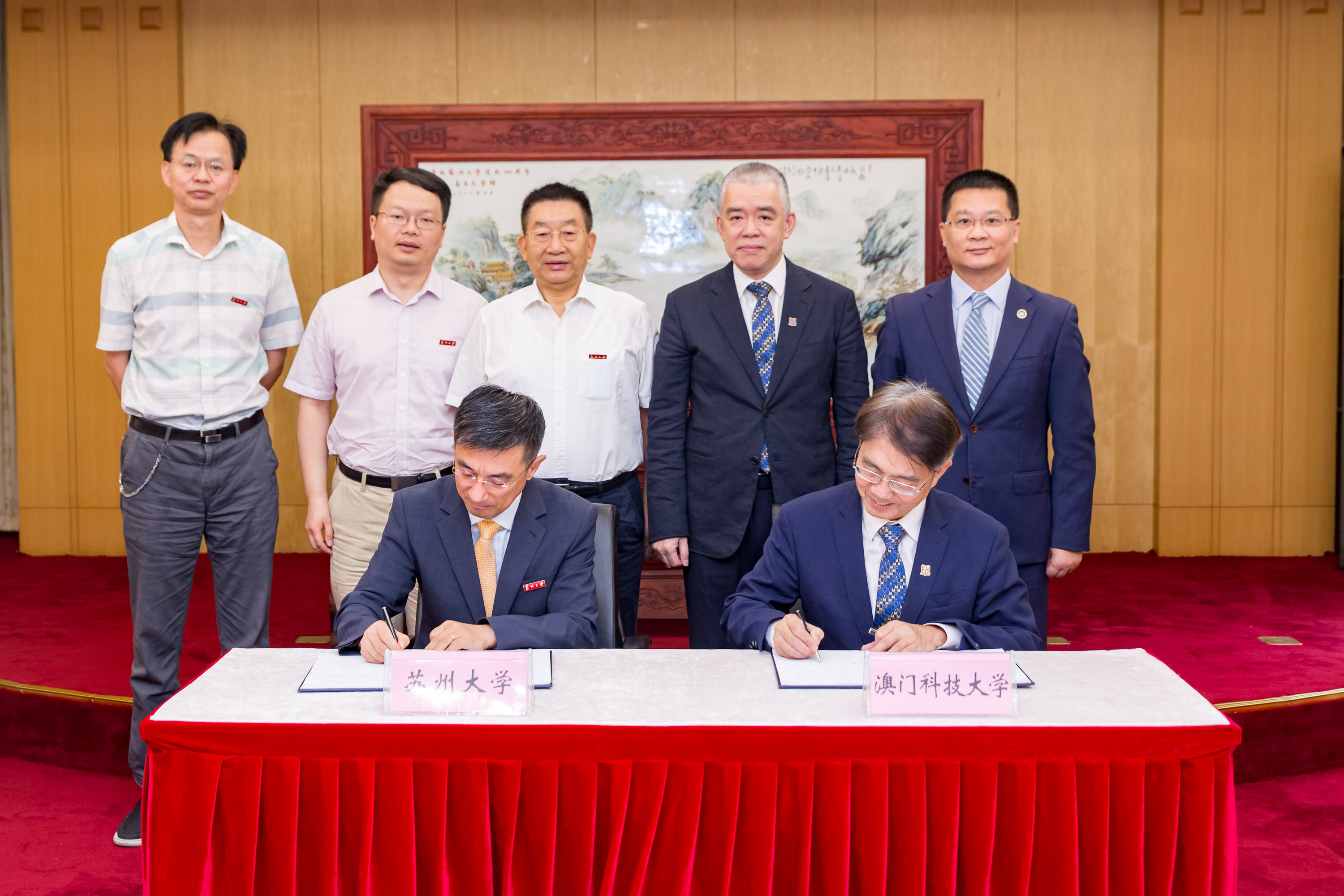 吴岩会见澳门科技大学校监廖泽云及校长李行伟，共谋合作发展，深化两地交流