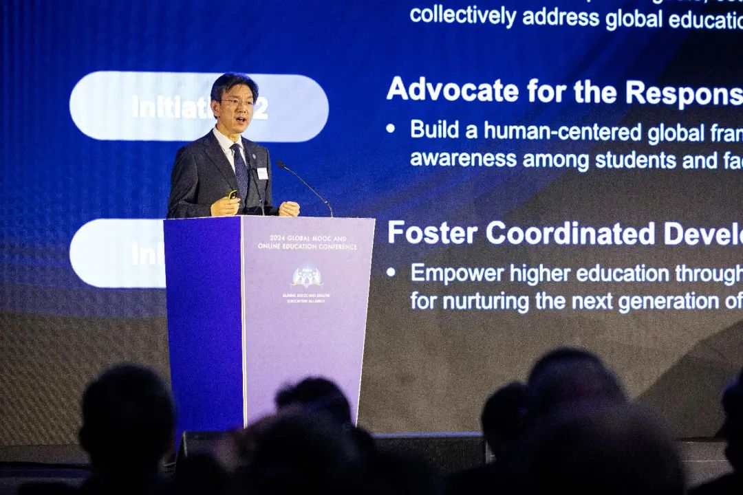 吴岩向2024年世界大学校长高峰论坛发表视频致辞，全球教育领导者的共同愿景与挑战