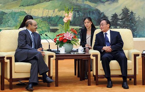 吴岩率中共代表团访问埃塞俄比亚，深化友谊与合作，推动两国共同发展